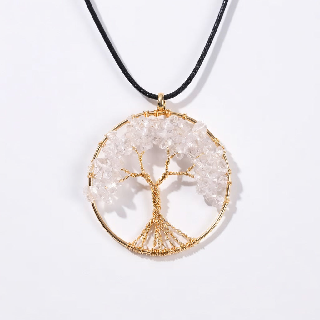 Chakra Tree of Life Pendant Necklaces