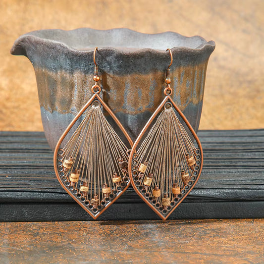 Vintage Style Boho Tassels Dangle Earrings